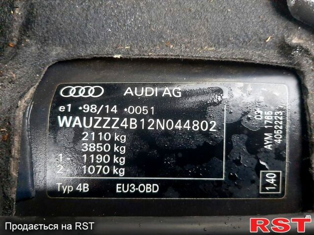 Синій Ауді А6, об'ємом двигуна 2.5 л та пробігом 445 тис. км за 4900 $, фото 3 на Automoto.ua