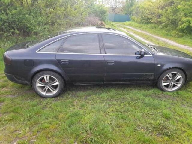 Синий Ауди А6, объемом двигателя 2.5 л и пробегом 420 тыс. км за 2500 $, фото 3 на Automoto.ua
