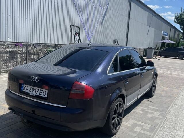 Синий Ауди А6, объемом двигателя 2.5 л и пробегом 470 тыс. км за 3700 $, фото 2 на Automoto.ua