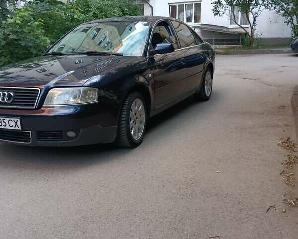 Синий Ауди А6, объемом двигателя 2.5 л и пробегом 353 тыс. км за 5100 $, фото 2 на Automoto.ua