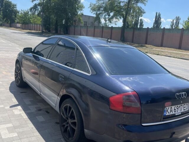 Синий Ауди А6, объемом двигателя 2.5 л и пробегом 470 тыс. км за 3700 $, фото 3 на Automoto.ua