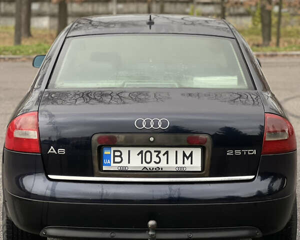 Синий Ауди А6, объемом двигателя 2.5 л и пробегом 328 тыс. км за 3300 $, фото 3 на Automoto.ua