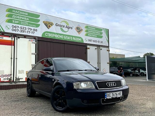 Синий Ауди А6, объемом двигателя 2.5 л и пробегом 300 тыс. км за 3750 $, фото 3 на Automoto.ua