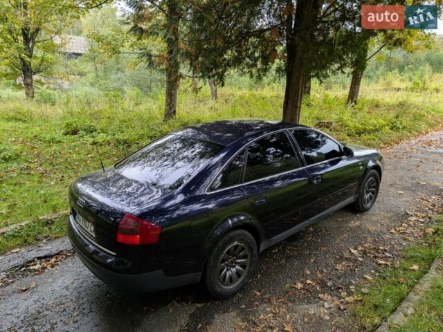 Синий Ауди А6, объемом двигателя 2.5 л и пробегом 314 тыс. км за 3999 $, фото 6 на Automoto.ua