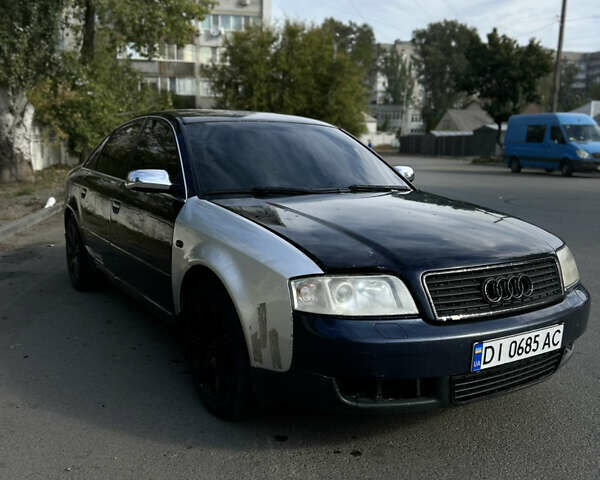 Синий Ауди А6, объемом двигателя 2.5 л и пробегом 360 тыс. км за 3500 $, фото 3 на Automoto.ua