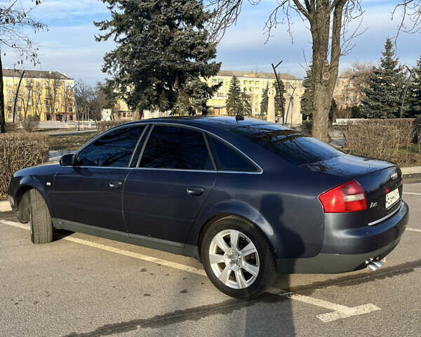 Синий Ауди А6, объемом двигателя 2.5 л и пробегом 315 тыс. км за 5428 $, фото 2 на Automoto.ua