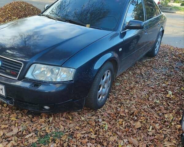 Синий Ауди А6, объемом двигателя 2.5 л и пробегом 372 тыс. км за 2100 $, фото 7 на Automoto.ua
