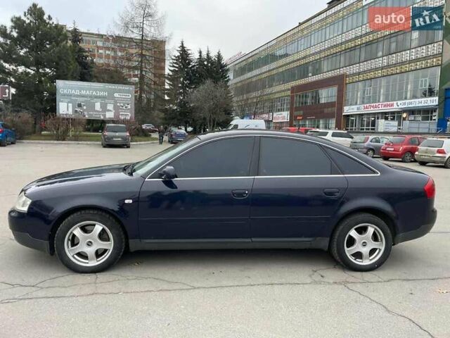 Синий Ауди А6, объемом двигателя 2.5 л и пробегом 390 тыс. км за 5500 $, фото 2 на Automoto.ua