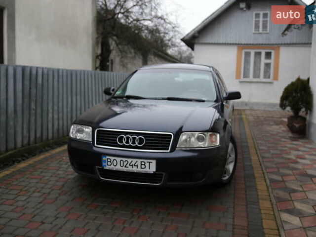 Синий Ауди А6, объемом двигателя 2.5 л и пробегом 240 тыс. км за 4300 $, фото 1 на Automoto.ua