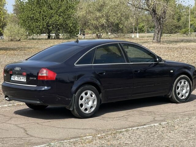 Синий Ауди А6, объемом двигателя 2.5 л и пробегом 350 тыс. км за 3900 $, фото 2 на Automoto.ua
