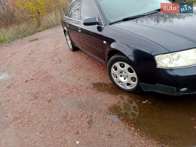 Синий Ауди А6, объемом двигателя 2.5 л и пробегом 384 тыс. км за 4950 $, фото 6 на Automoto.ua