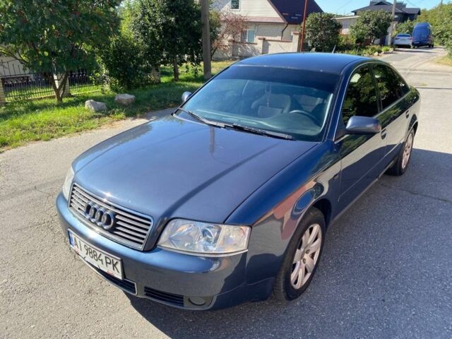 Синий Ауди А6, объемом двигателя 1.8 л и пробегом 199 тыс. км за 3999 $, фото 1 на Automoto.ua