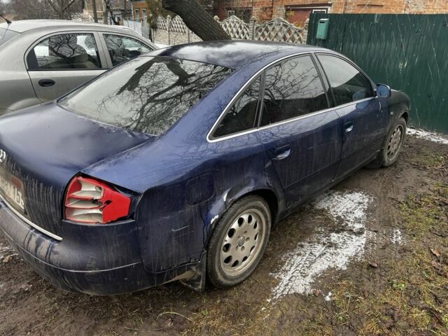 Синий Ауди А6, объемом двигателя 2.5 л и пробегом 300 тыс. км за 2000 $, фото 1 на Automoto.ua