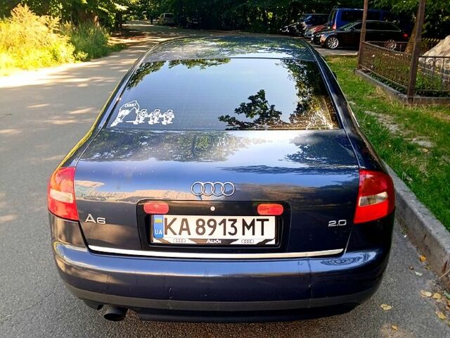 Синий Ауди А6, объемом двигателя 2 л и пробегом 350 тыс. км за 5000 $, фото 4 на Automoto.ua