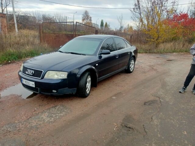 Синій Ауді А6, об'ємом двигуна 2.5 л та пробігом 384 тис. км за 4900 $, фото 1 на Automoto.ua