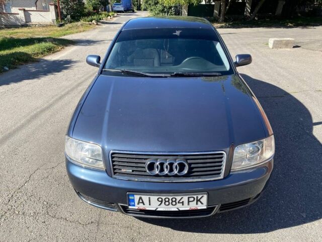 Синий Ауди А6, объемом двигателя 1.8 л и пробегом 199 тыс. км за 3999 $, фото 2 на Automoto.ua