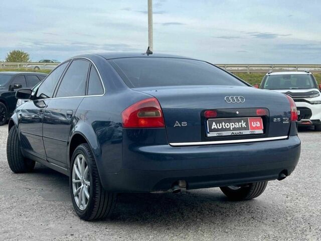 Синий Ауди А6, объемом двигателя 2.5 л и пробегом 261 тыс. км за 5290 $, фото 2 на Automoto.ua