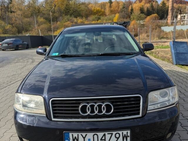 Синий Ауди А6, объемом двигателя 2 л и пробегом 378 тыс. км за 1700 $, фото 1 на Automoto.ua