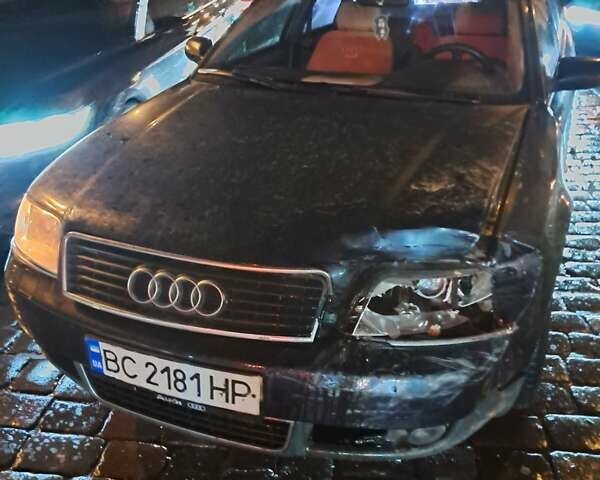 Синий Ауди А6, объемом двигателя 2.5 л и пробегом 430 тыс. км за 3500 $, фото 3 на Automoto.ua