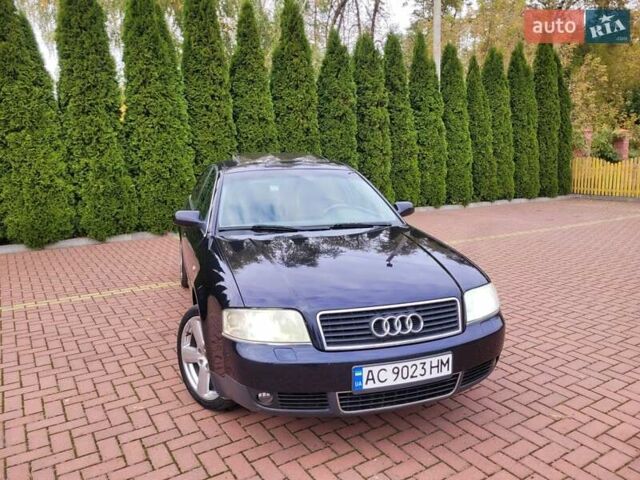 Синий Ауди А6, объемом двигателя 2.5 л и пробегом 296 тыс. км за 4000 $, фото 16 на Automoto.ua