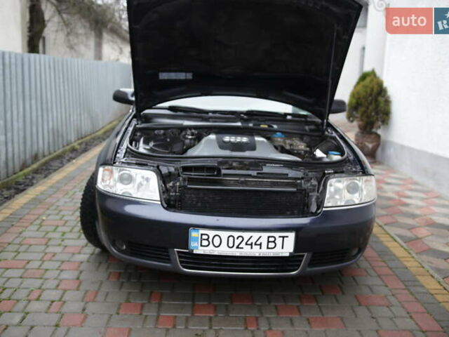 Синий Ауди А6, объемом двигателя 2.5 л и пробегом 240 тыс. км за 4300 $, фото 2 на Automoto.ua