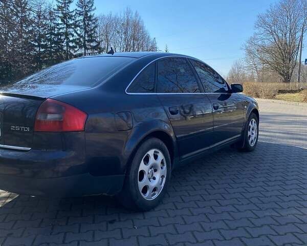 Синий Ауди А6, объемом двигателя 2.5 л и пробегом 370 тыс. км за 5400 $, фото 3 на Automoto.ua