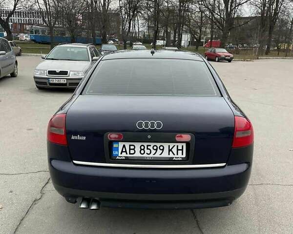 Синий Ауди А6, объемом двигателя 2.5 л и пробегом 390 тыс. км за 5500 $, фото 6 на Automoto.ua