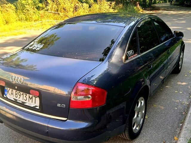 Синий Ауди А6, объемом двигателя 2 л и пробегом 350 тыс. км за 5000 $, фото 2 на Automoto.ua