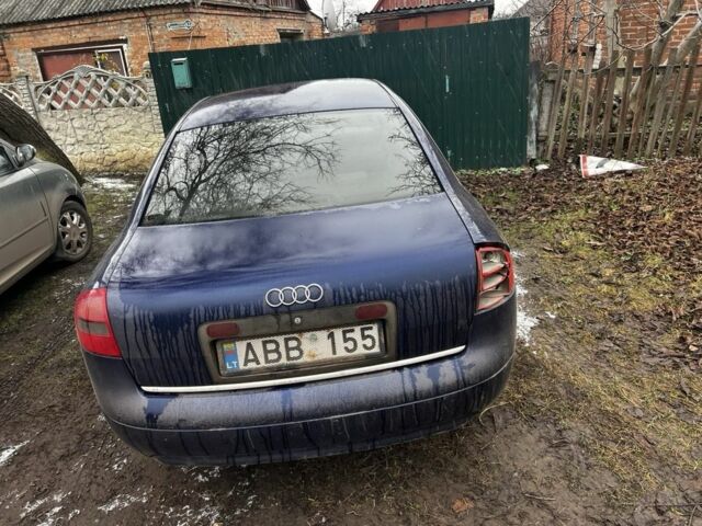 Синий Ауди А6, объемом двигателя 2.5 л и пробегом 300 тыс. км за 2000 $, фото 2 на Automoto.ua