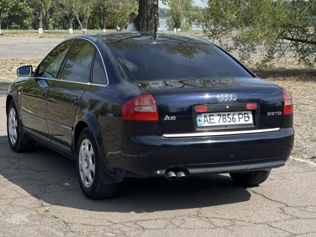 Синий Ауди А6, объемом двигателя 2.5 л и пробегом 350 тыс. км за 3900 $, фото 3 на Automoto.ua