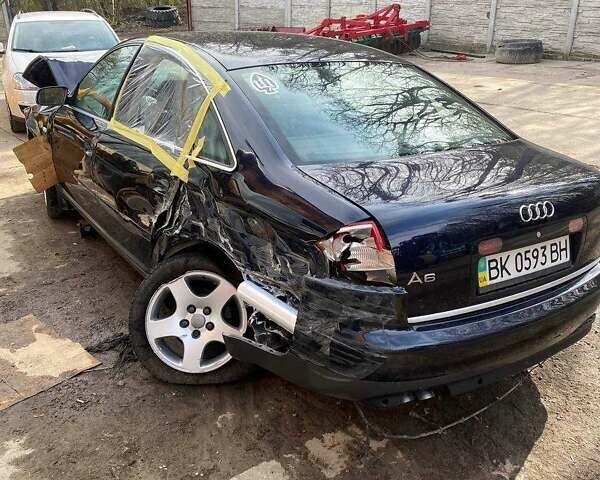 Синий Ауди А6, объемом двигателя 1.9 л и пробегом 333 тыс. км за 1800 $, фото 1 на Automoto.ua