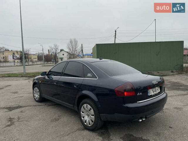 Синий Ауди А6, объемом двигателя 1.9 л и пробегом 424 тыс. км за 6500 $, фото 3 на Automoto.ua