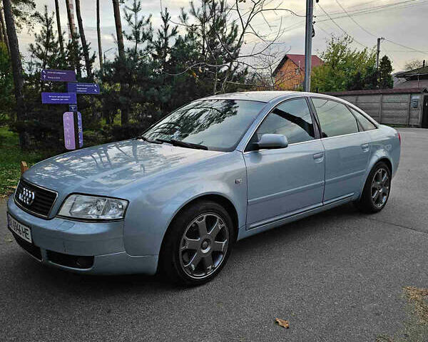 Синий Ауди А6, объемом двигателя 2.5 л и пробегом 335 тыс. км за 4600 $, фото 4 на Automoto.ua