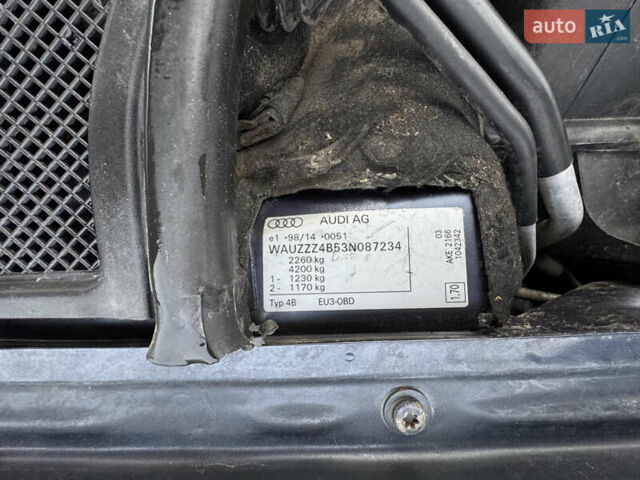 Синій Ауді А6, об'ємом двигуна 2.5 л та пробігом 300 тис. км за 4300 $, фото 18 на Automoto.ua