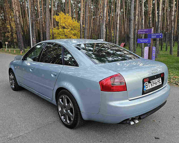 Синий Ауди А6, объемом двигателя 2.5 л и пробегом 335 тыс. км за 4600 $, фото 3 на Automoto.ua