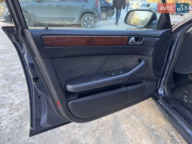 Синий Ауди А6, объемом двигателя 2.5 л и пробегом 355 тыс. км за 4100 $, фото 14 на Automoto.ua