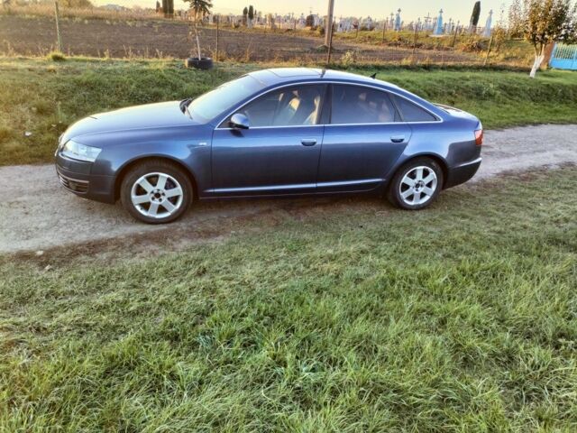 Синий Ауди А6, объемом двигателя 3 л и пробегом 370 тыс. км за 7500 $, фото 1 на Automoto.ua