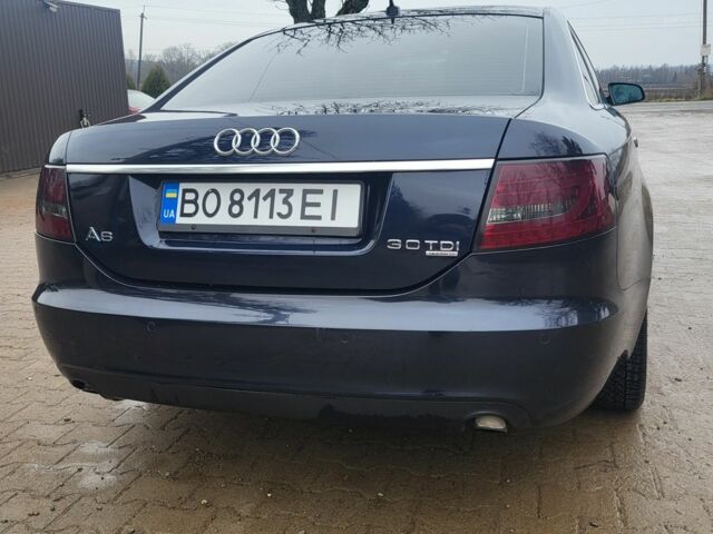 Синий Ауди А6, объемом двигателя 3 л и пробегом 416 тыс. км за 6000 $, фото 4 на Automoto.ua