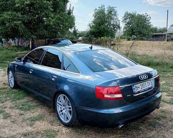 Синий Ауди А6, объемом двигателя 4.2 л и пробегом 250 тыс. км за 8000 $, фото 4 на Automoto.ua