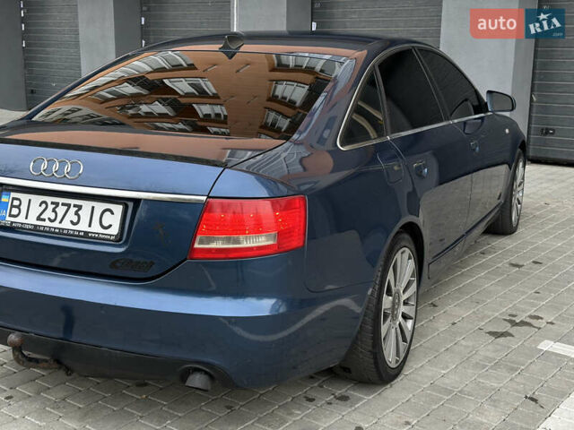 Ауді А6 2004 у Вінниці на Automoto.ua Синій Ауді А6, об'ємом двигуна 3 л та пробігом 390 тис. км за 6950 $, фото 10 на Automoto.ua