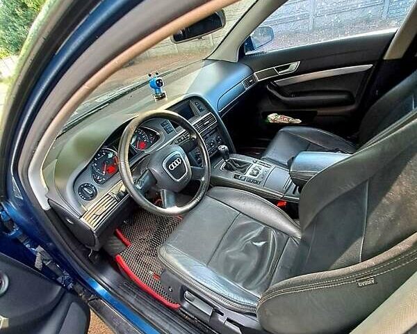Синий Ауди А6, объемом двигателя 2.4 л и пробегом 314 тыс. км за 7000 $, фото 3 на Automoto.ua