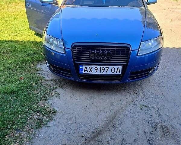 Синий Ауди А6, объемом двигателя 2.4 л и пробегом 314 тыс. км за 7000 $, фото 2 на Automoto.ua