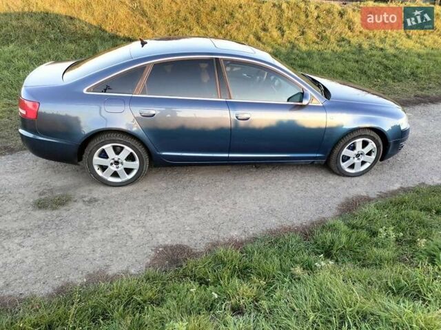 Синий Ауди А6, объемом двигателя 3 л и пробегом 370 тыс. км за 7500 $, фото 2 на Automoto.ua