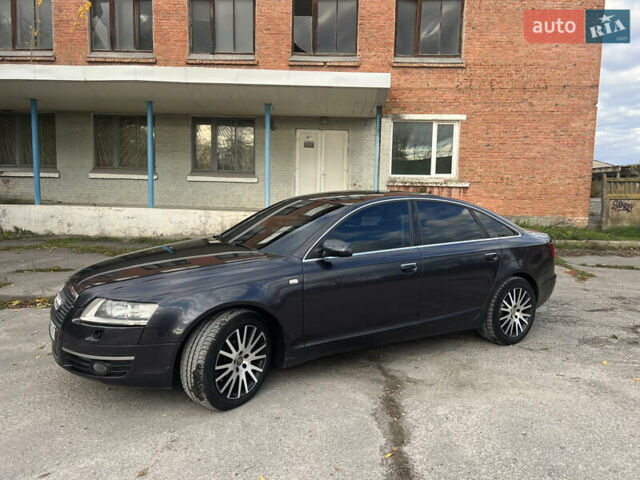 Ауді А6 2004 у Вінниці на Automoto.ua Синій Ауді А6, об'ємом двигуна 2.98 л та пробігом 325 тис. км за 7200 $, фото 4 на Automoto.ua