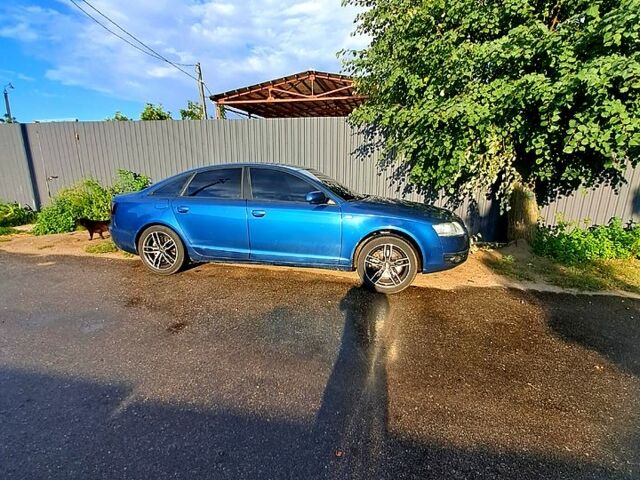 Синий Ауди А6, объемом двигателя 2.4 л и пробегом 314 тыс. км за 7000 $, фото 5 на Automoto.ua