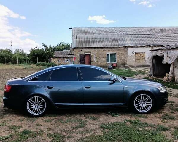 Синий Ауди А6, объемом двигателя 4.2 л и пробегом 250 тыс. км за 8000 $, фото 11 на Automoto.ua