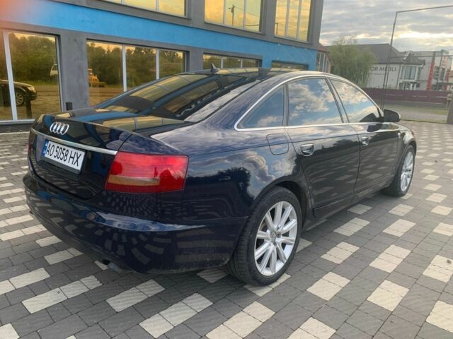 Синий Ауди А6, объемом двигателя 3 л и пробегом 300 тыс. км за 6500 $, фото 3 на Automoto.ua