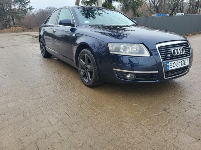 Синий Ауди А6, объемом двигателя 3 л и пробегом 416 тыс. км за 6000 $, фото 2 на Automoto.ua