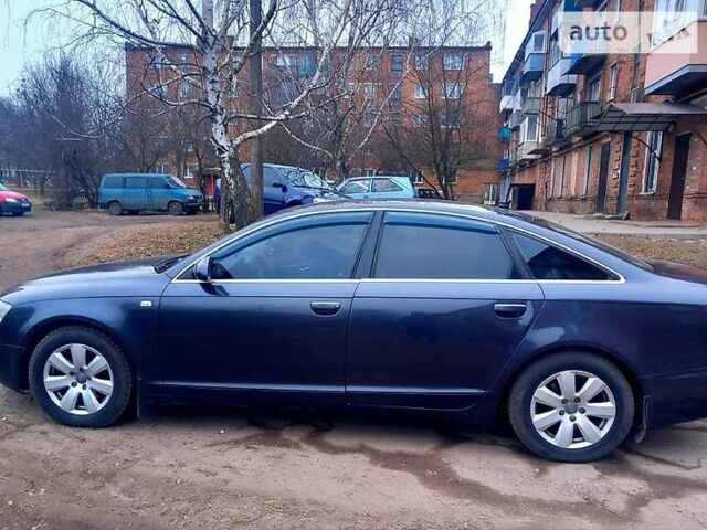 Синий Ауди А6, объемом двигателя 2.4 л и пробегом 220 тыс. км за 7500 $, фото 6 на Automoto.ua