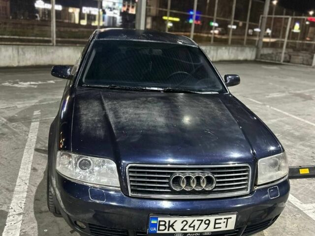 Синий Ауди А6, объемом двигателя 2.5 л и пробегом 366 тыс. км за 2999 $, фото 1 на Automoto.ua